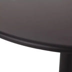 Terra Nova Outdoor 3pc Bistro Set: Matte Black, Curved Iron Frame, Round Table - Christopher Knight Home