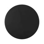 Terra Nova Outdoor 3pc Bistro Set: Matte Black, Curved Iron Frame, Round Table - Christopher Knight Home