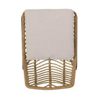 Berrien 2pk Outdoor Wicker Chairs with Cushion - Light Brown/Beige/Black - Christopher Knight Home