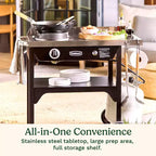 Cuisinart Outdoor Wok Cooking Station 50000 BTU Gas Grill CGG-1265 Black