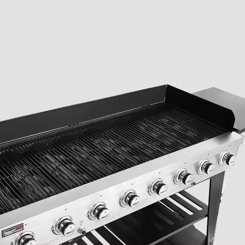 Royal Gourmet 8-Burner Large Event 104000 BTU Gas Grill Black