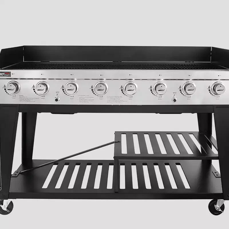 Royal Gourmet 8-Burner Large Event 104000 BTU Gas Grill Black