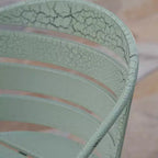 Santa Monica 3pc Iron Patio Bistro Set - Crackle Green - Christopher Knight Home: Weather-Resistant, 2-Seater Outdoor Dining Set