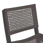 Polaris 2pk Acacia Wood Folding Barstools Dark Gray - Christopher Knight Home