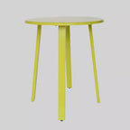 Barbados 3pc Iron Bistro Set - Matte Lime Green - Christopher Knight Home: Weather-Resistant Outdoor Dining Furniture Set