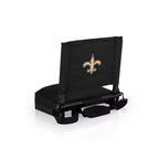 NFL New Orleans Saints Stadium Seat Cushion with Back Support