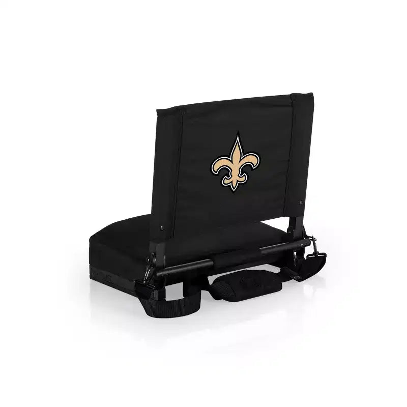 NFL New Orleans Saints Stadium Seat Cushion with Back Support