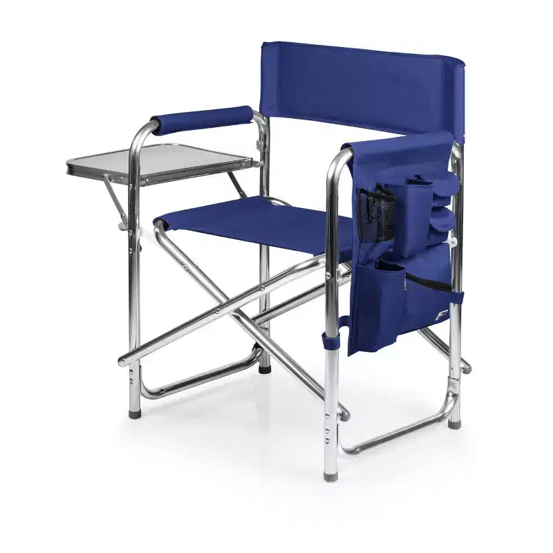 NCAA North Carolina Tar Heels Portable Camp Chair with Side Table