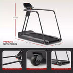 Sunny Health & Fitness Endurance Cardio Wide Treadmill with Handrails and Bluetooth