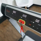 Sunny Health & Fitness Strider Electric Treadmill with 20" Wide LoPro Deck