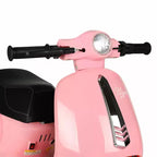 Hyper Blush Retro Scooter 24 Volt Battery Powered Electric Scooter with Easy Twist Throttle: Steel & Plastic, 15 mph, 170 lb Capacity