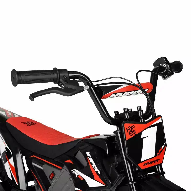 Hyper HPR350 Dirt Bike 24 Volt Electric Motorcycle for Kids' - Exclusive Red/Black