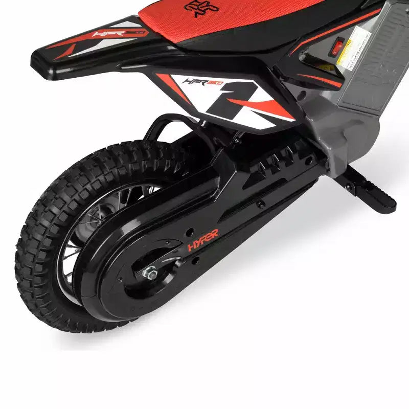 Hyper HPR350 Dirt Bike 24 Volt Electric Motorcycle for Kids' - Exclusive Red/Black