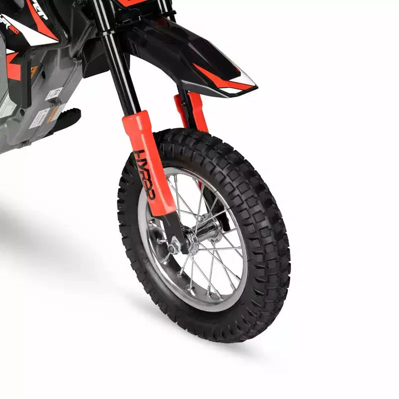 Hyper HPR350 Dirt Bike 24 Volt Electric Motorcycle for Kids' - Exclusive Red/Black