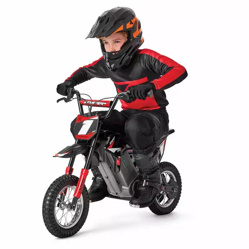 Hyper HPR350 Dirt Bike 24 Volt Electric Motorcycle for Kids' - Exclusive Red/Black