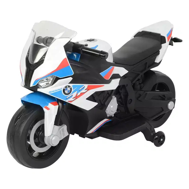 Best Ride on Cars 12V BMW Motorcycle Powered Ride-On - White: Plastic, 3+ Years, 50 lb Capacity
