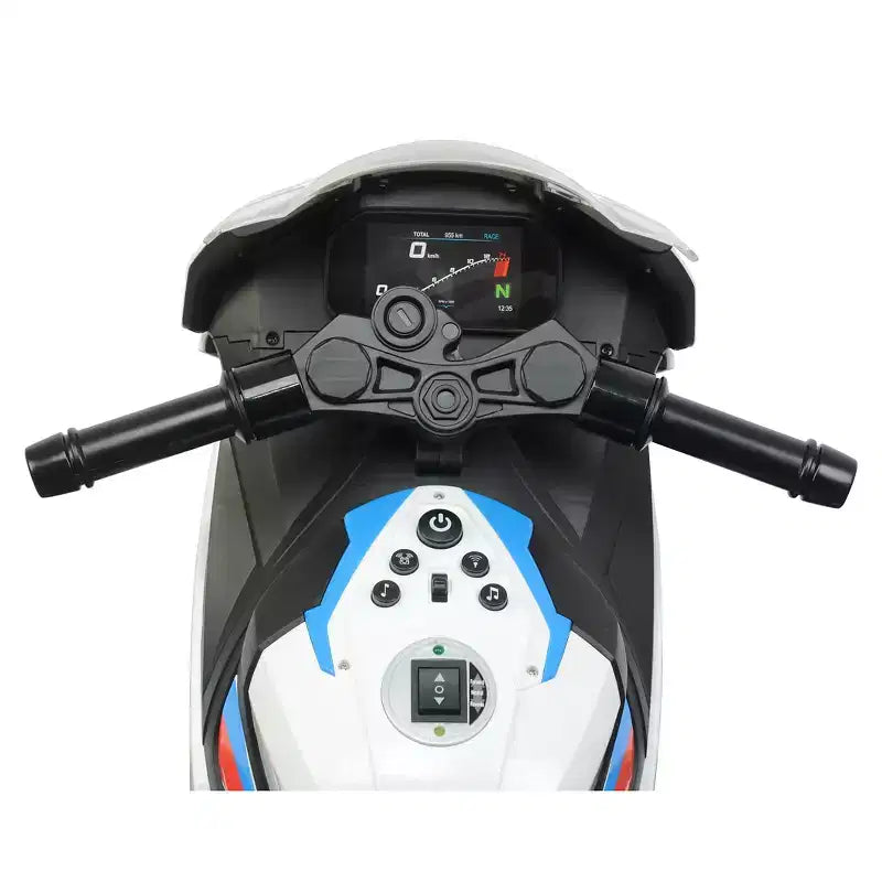 Best Ride on Cars 12V BMW Motorcycle Powered Ride-On - White: Plastic, 3+ Years, 50 lb Capacity