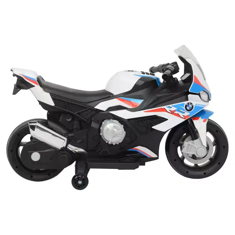 Best Ride on Cars 12V BMW Motorcycle Powered Ride-On - White: Plastic, 3+ Years, 50 lb Capacity