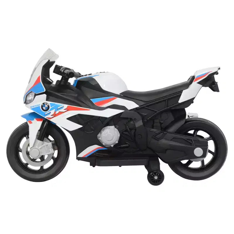 Best Ride on Cars 12V BMW Motorcycle Powered Ride-On - White: Plastic, 3+ Years, 50 lb Capacity