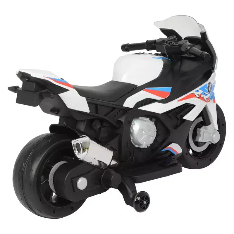Best Ride on Cars 12V BMW Motorcycle Powered Ride-On - White: Plastic, 3+ Years, 50 lb Capacity