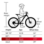 Huffy Sienna 27.5" L Comfort Bike - Cream