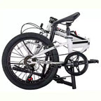 ZiZZO Ferro 7-Speed Steel 20" Folding Bike - White