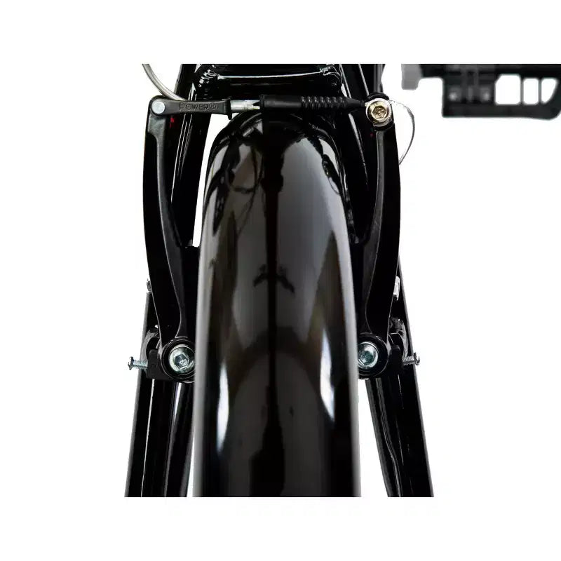 ZiZZO Via 7-Speed Aluminum 20" Folding Bike - Black