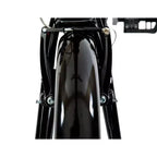 ZiZZO Via 7-Speed Aluminum 20" Folding Bike - Black