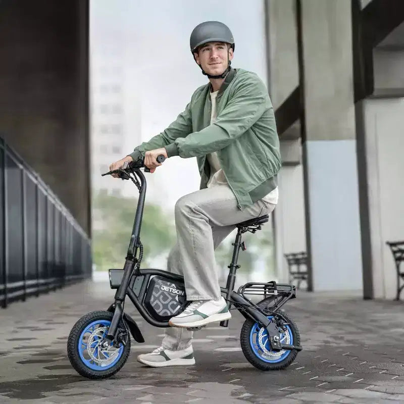 Jetson Bolt X Electric Folding Bike 12" - Black