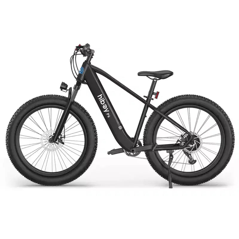 Hiboy Adult P6 26" Step-Over Electric Mountain Bike - Black
