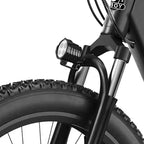 Hiboy Adult P6 26" Step-Over Electric Mountain Bike - Black