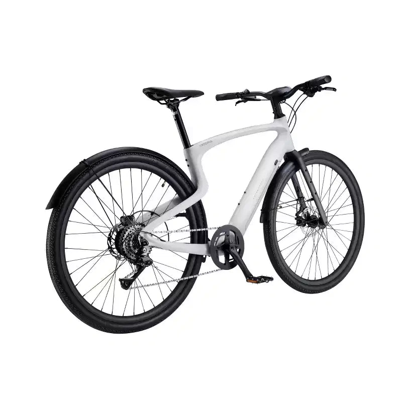 Urtopia Adult Carbon 1 Pro Smart 27.64'' Step-Over Electric Cruiser Bike - White S