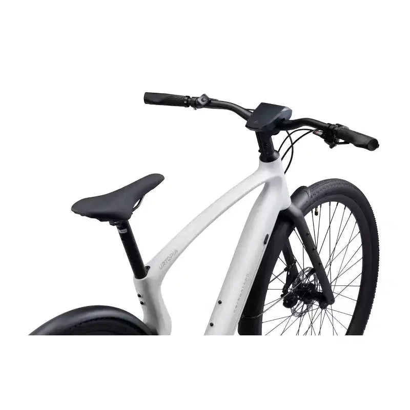 Urtopia Adult Carbon 1 Pro Smart 27.64'' Step-Over Electric Cruiser Bike - White S