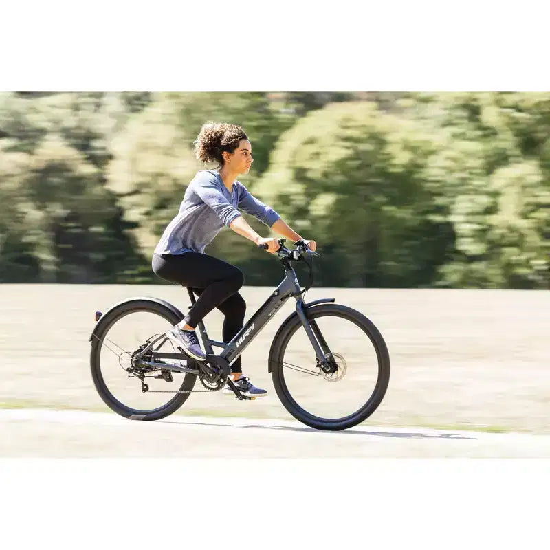 Huffy Vienna 27.5" 36V E-Bike for Adults - Matte Storm