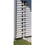 Good Directions 8.5' Modern Farmhouse Tulip Aluminum Rain Chain - Black