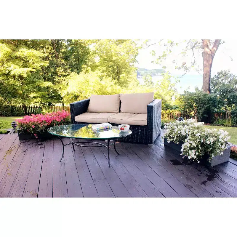 Emsco Trough: Weatherproof Resin, Ground Freestanding Planter, No Assembly Required 10"x30"x7.5", Rectangular