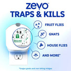 Zevo Plant Flying Insect Trap 3pk Refill White