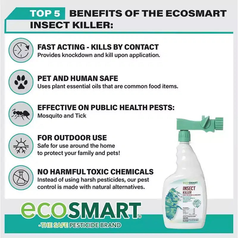 EcoSMART Insect Killer Hose End Sprayer 32oz