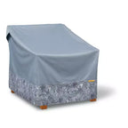 Vera Bradley Water-Resistant Lounge Patio Chair 1pc Furniture Cover Gray