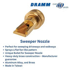 Dramm Brass & Aluminum Sweeper Hose Nozzle