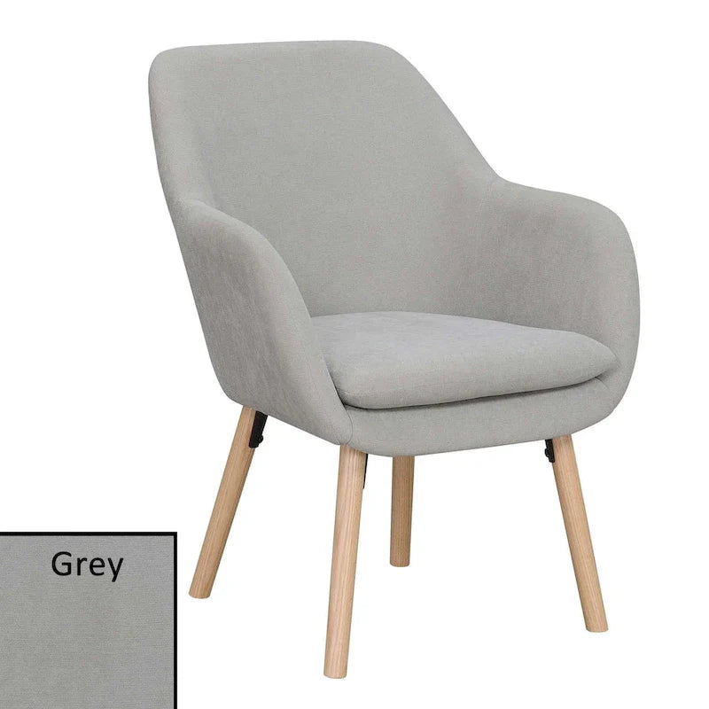 Convenience Concepts Take a Seat Charlotte Wingback Upholstered Accent Armchair