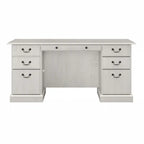 Bush Furniture Saratoga Executive Desk with Drawers and Storage