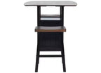 Casey 3 Piece Drop Leaf Pub Set - AMH8504 - Safavieh Couture