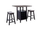Casey 3 Piece Drop Leaf Pub Set - AMH8504 - Safavieh Couture