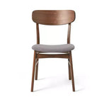 GDFStudio Balfern 5 Pieces Mid Century Modern Upholstered Wood Dining Set