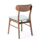 GDFStudio Balfern 5 Pieces Mid Century Modern Upholstered Wood Dining Set