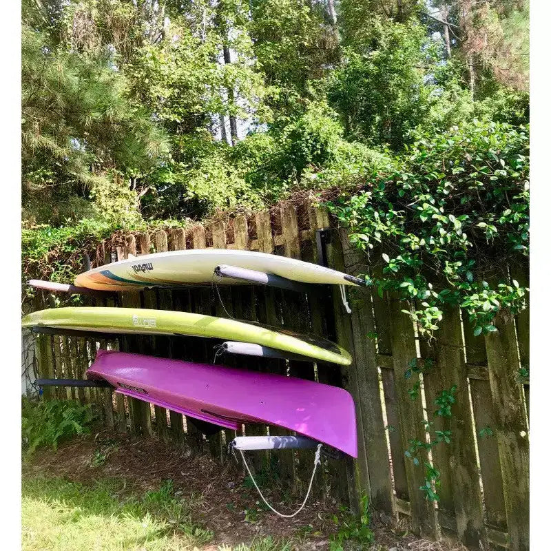 StoreYourBoard Sandbridge SUP & Surfboard Storage | Outdoor Adjustable Rack | 4 Level