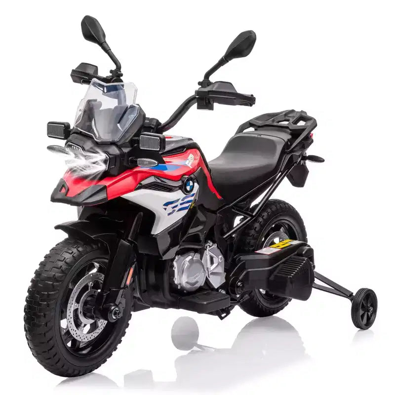 Ride On Motorcycle, 12V 7AH, Licensed BMW Kids Motorcycle, High/Low Speed, EVA Tire, LED Headlights, Ride On Car for Kids