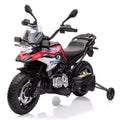 Ride On Motorcycle, 12V 7AH, Licensed BMW Kids Motorcycle, High/Low Speed, EVA Tire, LED Headlights, Ride On Car for Kids
