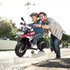 Ride On Motorcycle, 12V 7AH, Licensed BMW Kids Motorcycle, High/Low Speed, EVA Tire, LED Headlights, Ride On Car for Kids
